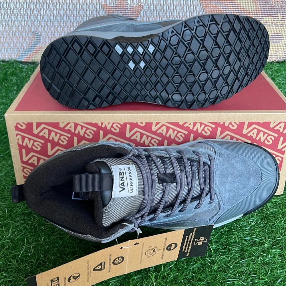 Vans Men’s Ultrarange Exo Pewter VN0ASKS5PWT Boots, Sneakers, Hiking Athletic